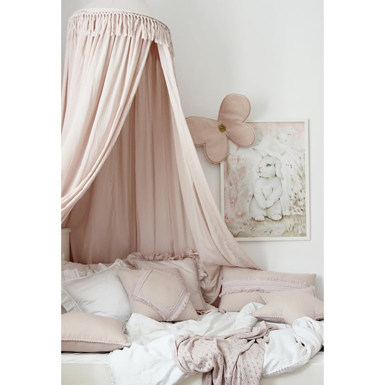 Cotton & Sweets Boho Canopy fi 50 Fringe Powder pink 2