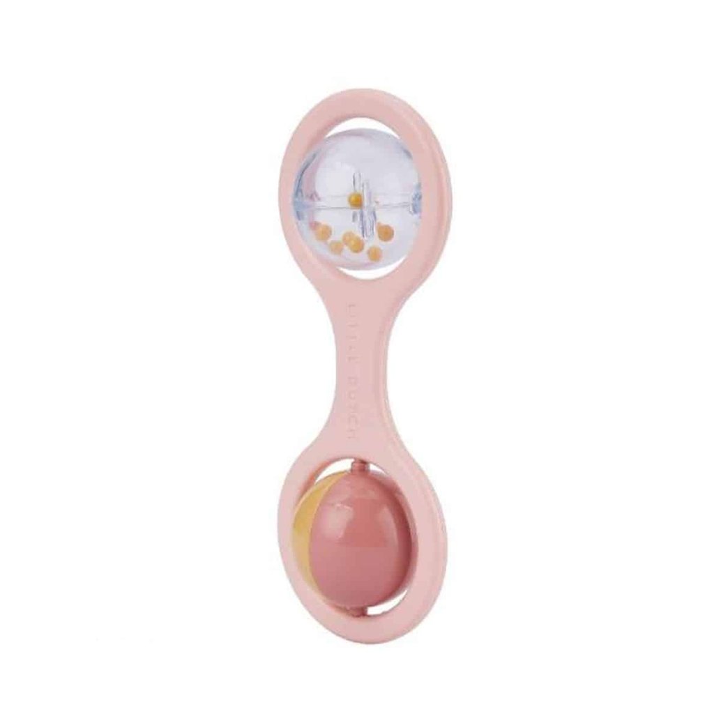 Little Dutch Rassel mit Kugeln Rosa