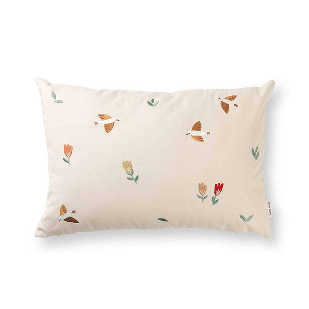 Dear April besticktes Kissen, Songbirds