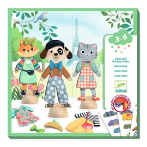 Djeco Basteln 3-6 Bonjour Paris