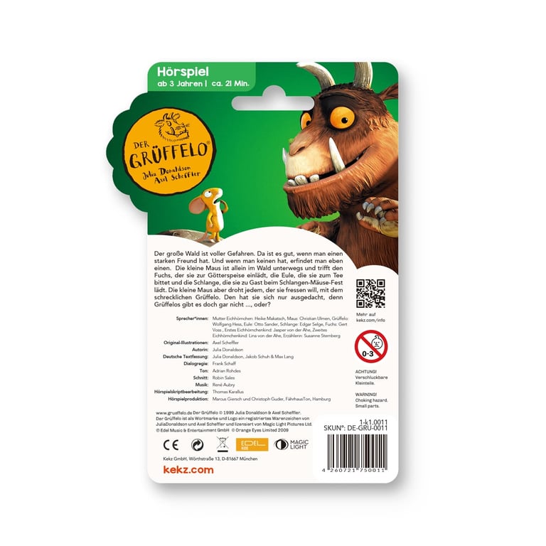 Kekz Audiochip Der Grüffelo Kurzfilm 1