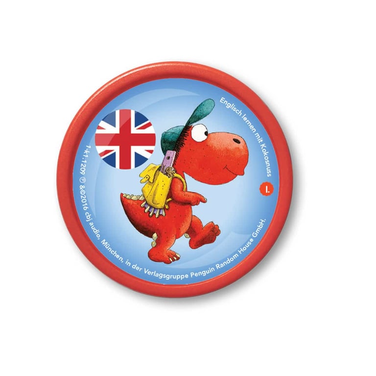Kekz Audiochip Der kleine Drache Kokosnuss - Kommt in die Schule Englisch
