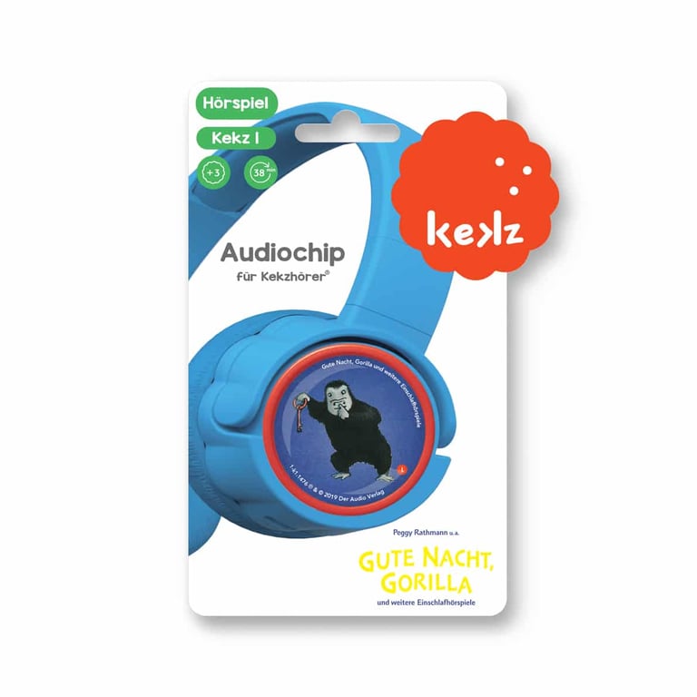 Kekz Audiochip Gute Nacht, Gorilla und weitere Einschlafhörspiele 1