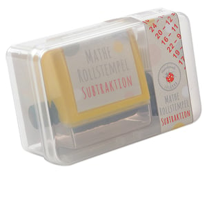Lulubug Mathematik Rollstempel Subtraktion