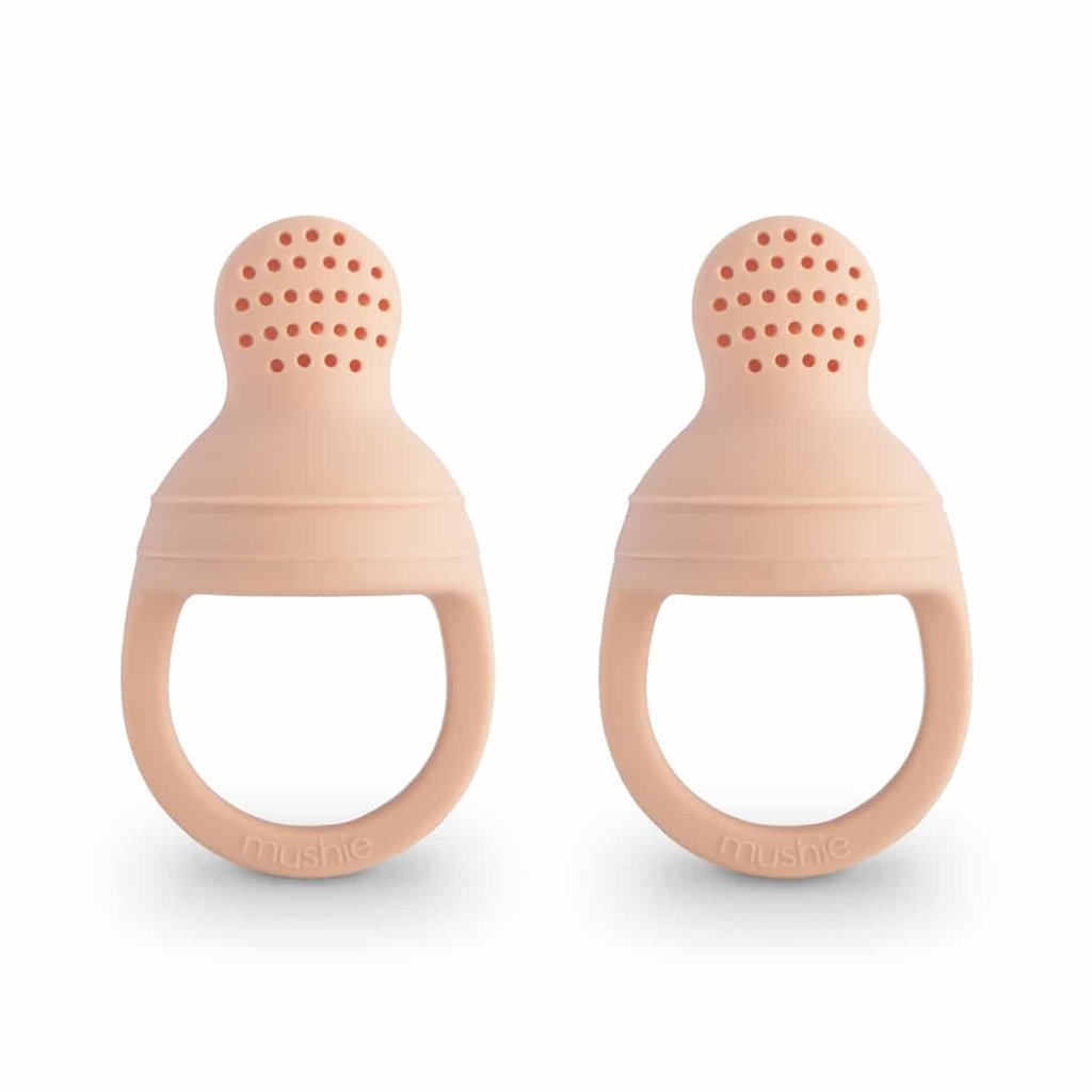 Mushie Fresh Food Feeder, 2er Pack Blush