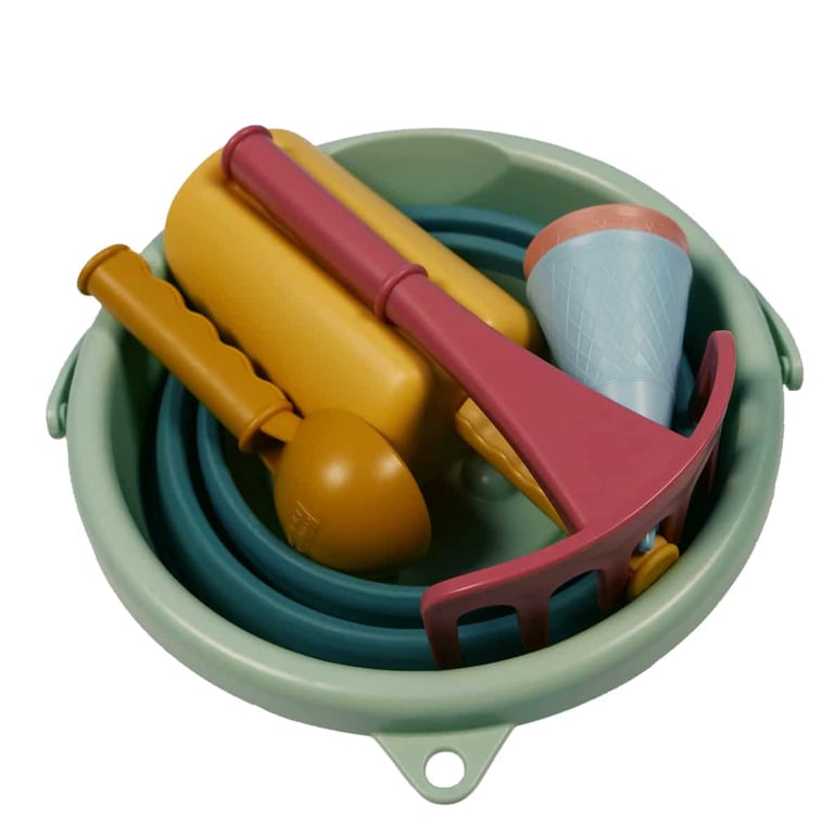 Schildkröt 7in1 Sand Toys Falteimer Set Green 1