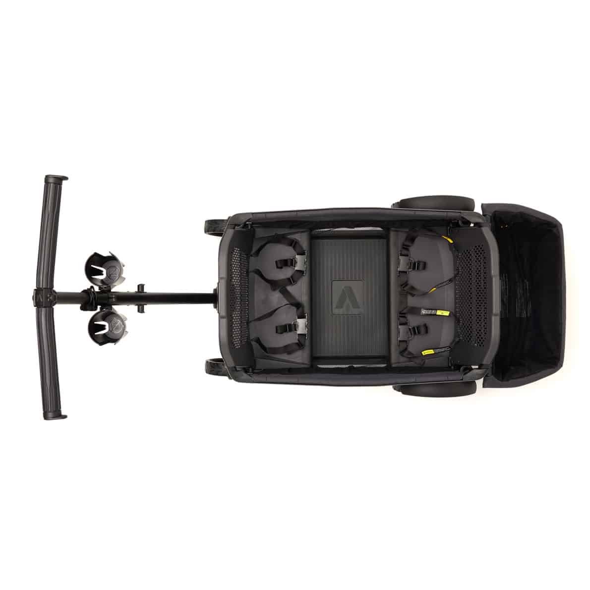 Hecktasche für Veer Cruiser XL - dunkelgrau/schwarz 3