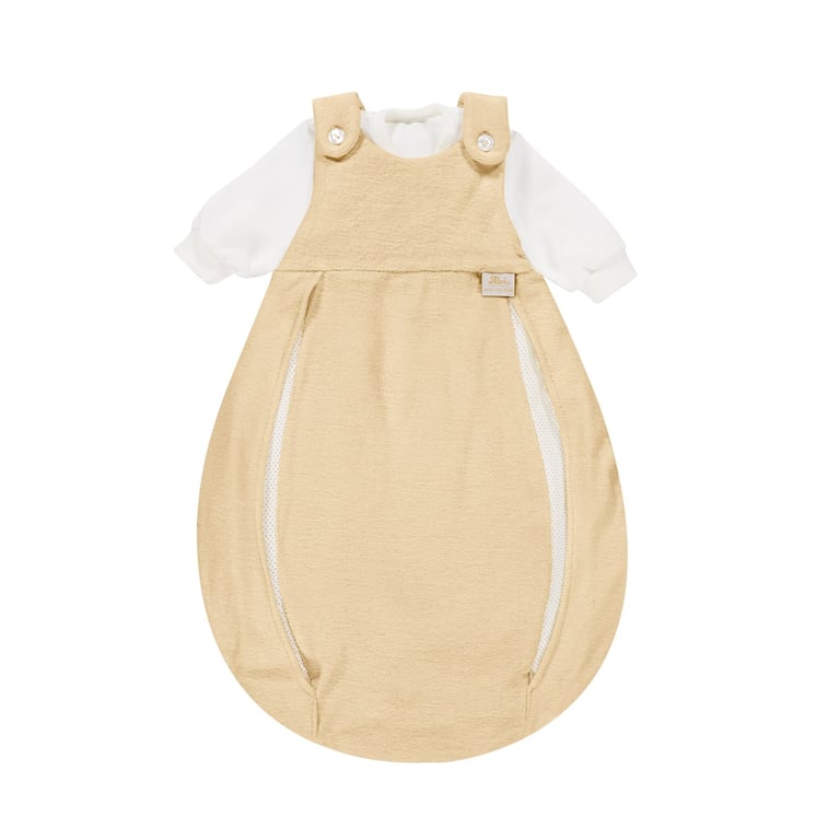 Heike vom Heede x Alvi Baby-Mäxchen mit Belüftungssystem 2-teilig Frottier natur (2,5 TOG) neu 1