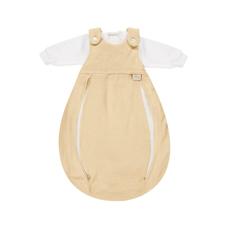 Heike vom Heede x Alvi Baby-Mäxchen mit Belüftungssystem 2-teilig Frottier natur (2,5 TOG) neu