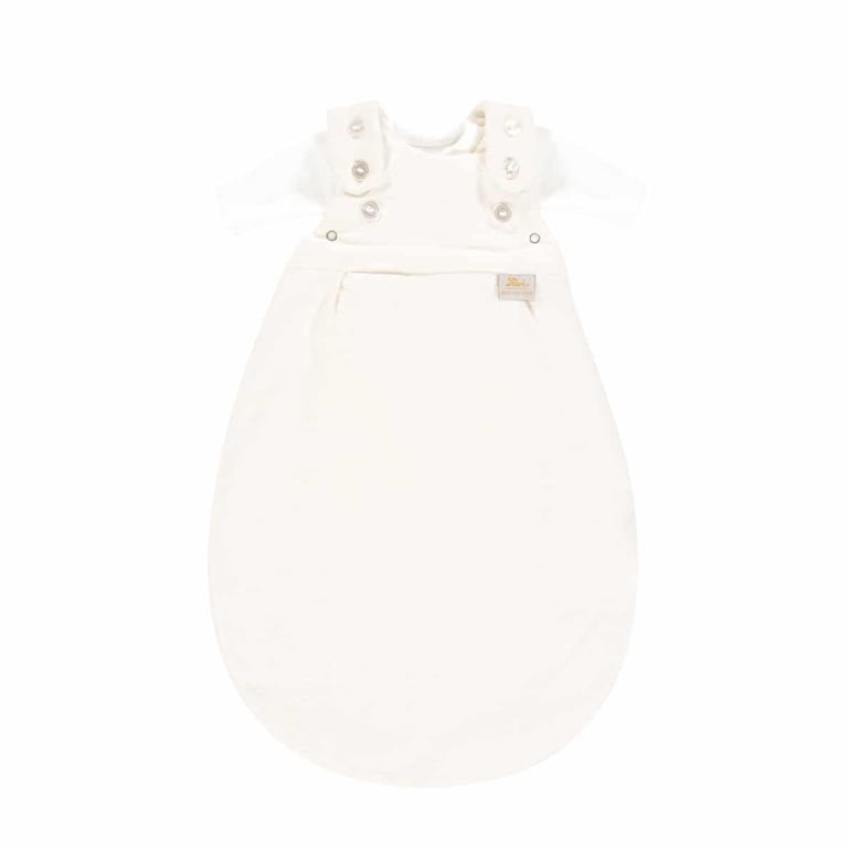 Heike vom Heede x Alvi Frühchen-Schlafsack 2-teilig + Tuch, Frottier (2,5 TOG) weiß