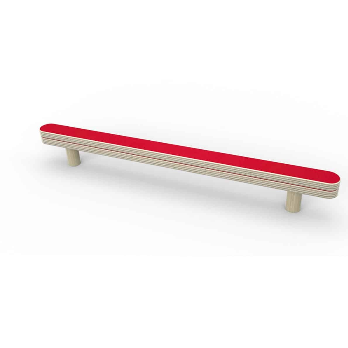 Pure Position Abreißschiene für Zeichenrolle, mitwachsender Tisch, rubinrot