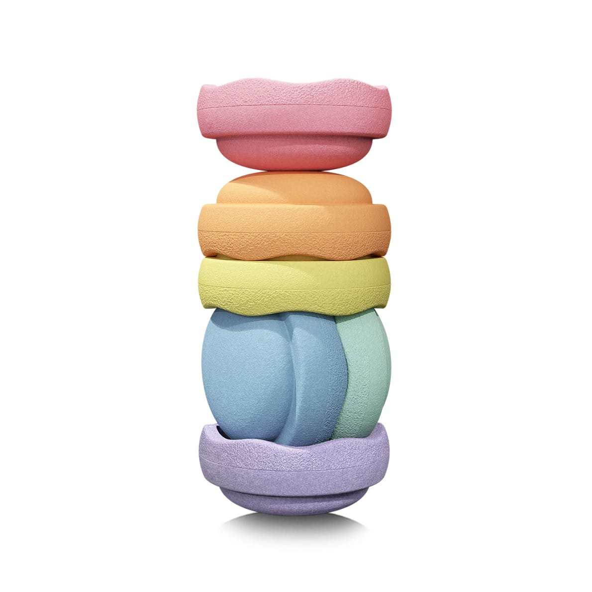 Stapelstein Original Mini rainbow pastel 1