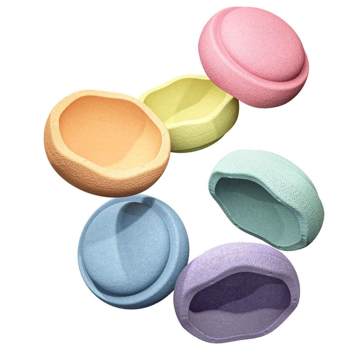 Stapelstein Original Mini rainbow pastel 3