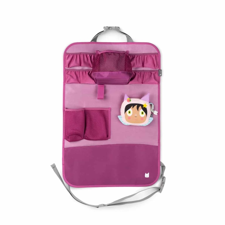 Tonies Auto-Organizer mit Mini-Tasche beere