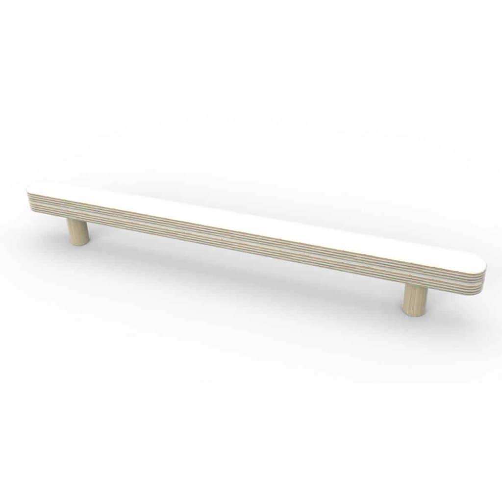 Pure Position Abreißschiene für Zeichenrolle, mitwachsender Tisch, reinweiss