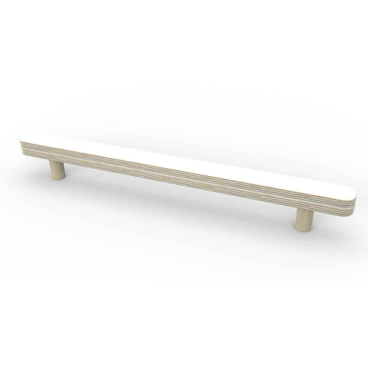 Pure Position Abreißschiene für Zeichenrolle, mitwachsender Tisch, reinweiss