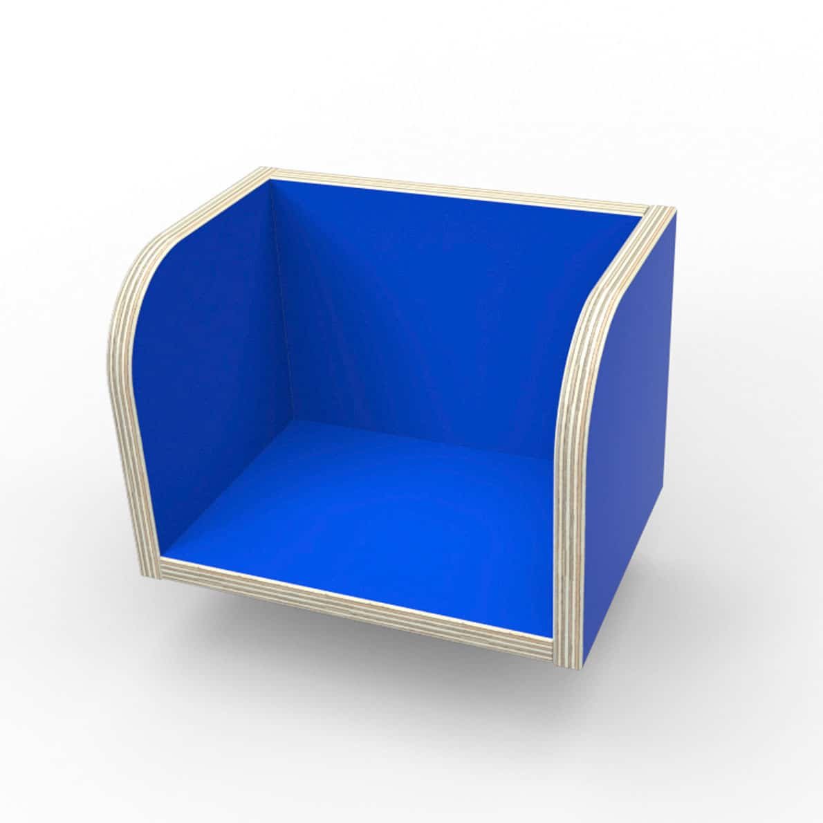 Pure Position Bücherboard, mitwachsender Tisch, enzianblau