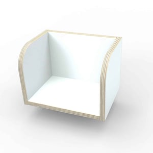 Pure Position Bücherboard, mitwachsender Tisch, reinweiss