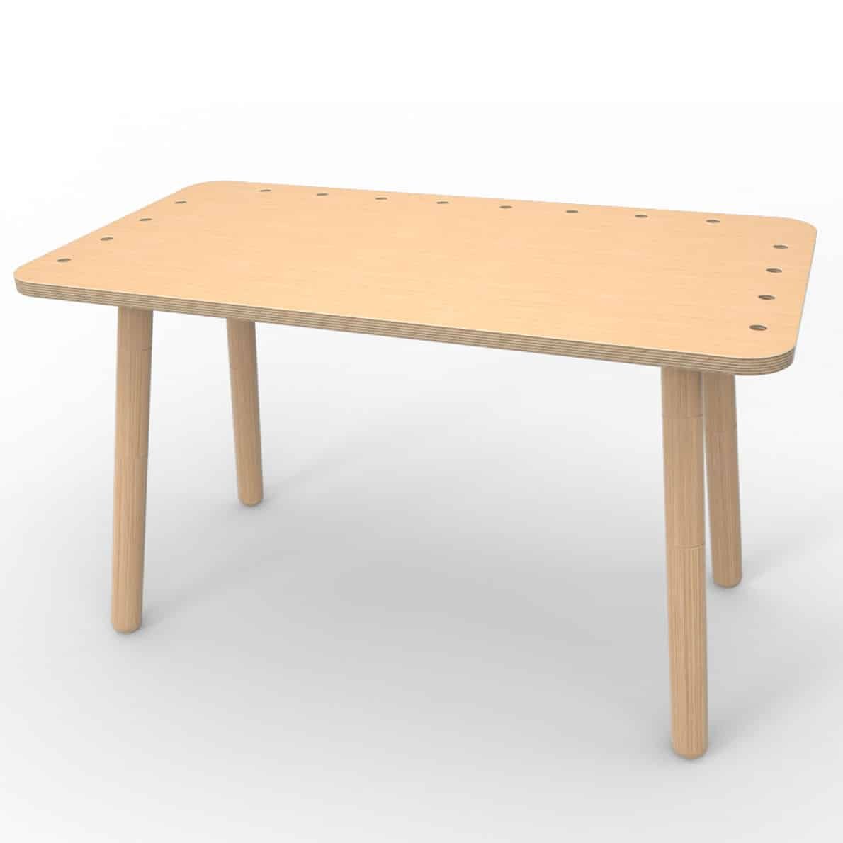 Pure Position mitwachsender Tisch, Buche