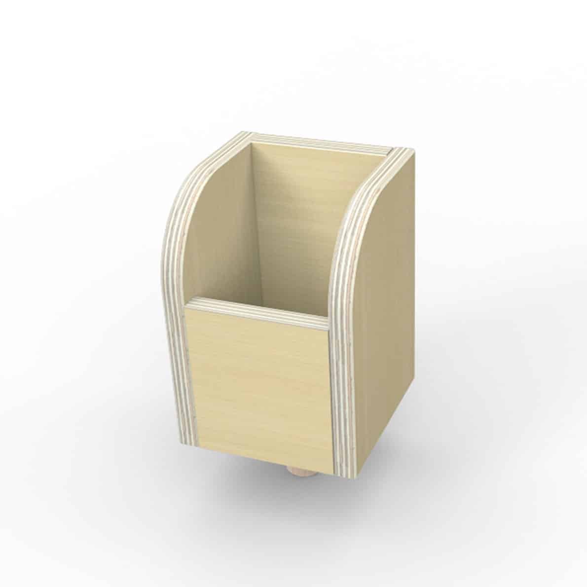 Pure Position Stiftebox, mitwachsender Tisch,birke
