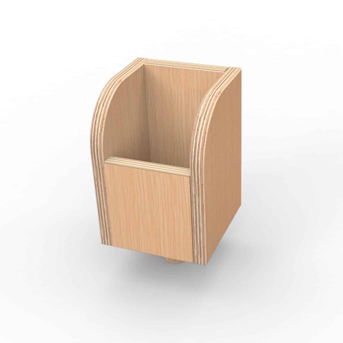Pure Position Stiftebox, mitwachsender Tisch, Buche geölt