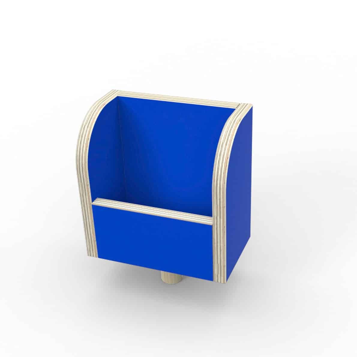 Pure Position Zettelbox, mitwachsender Tisch, enzianblau