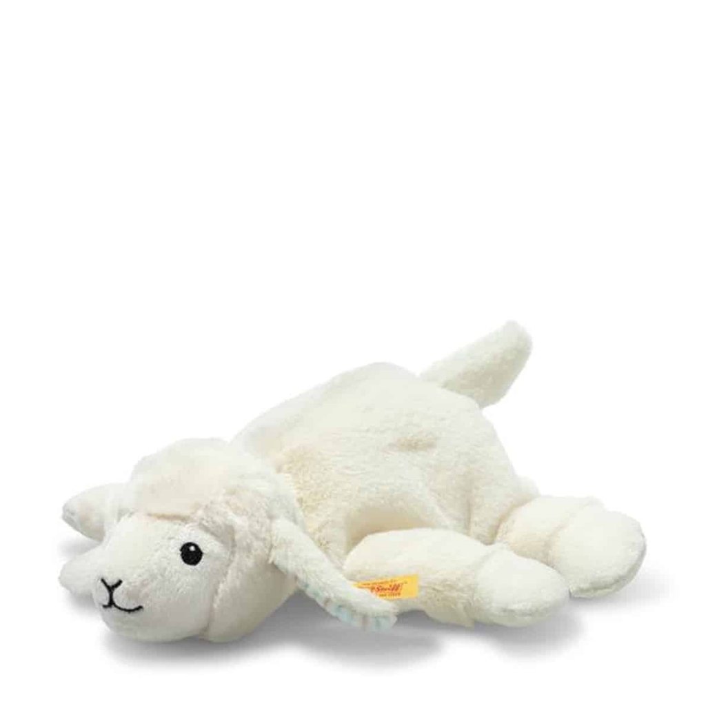 Steiff Kuscheltier Floppy Linda Lamm, weiß liegend