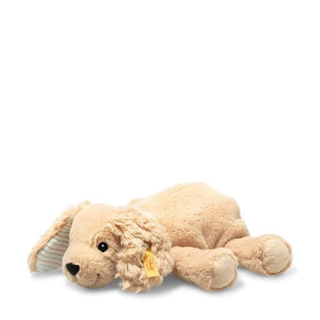 Steiff Kuscheltier Floppy Lumpi Hund, hellbraun liegend
