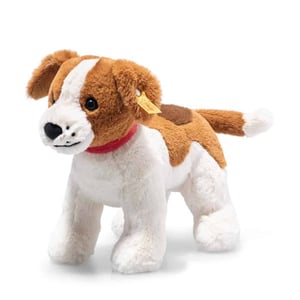 Steiff Kuscheltier Snuffy Hund, braun/beige