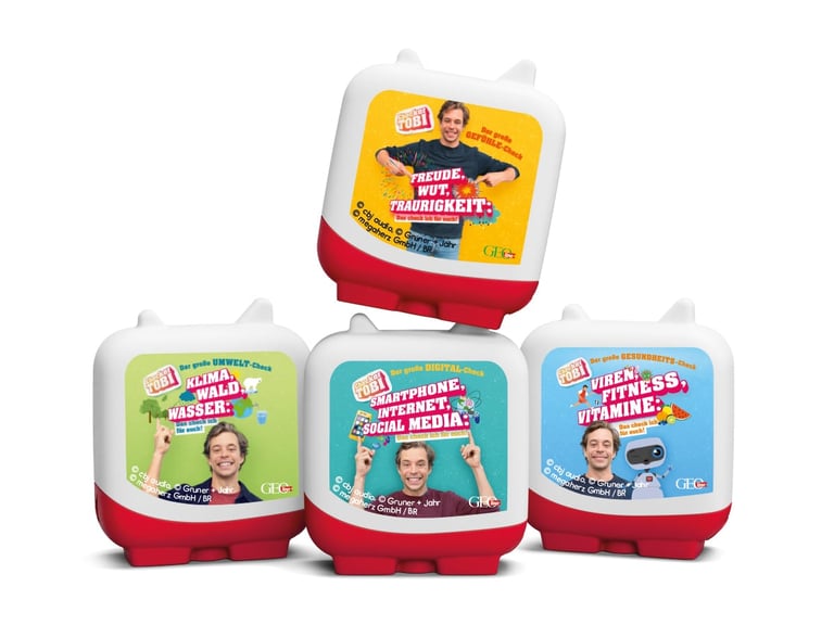 Tonies Clever Tonie Checker Tobi Set 4er