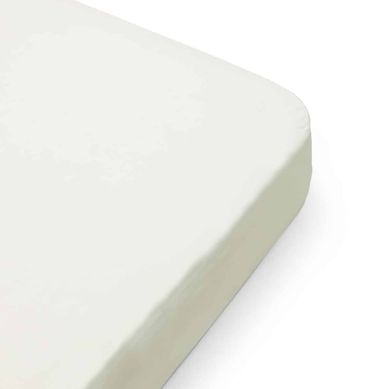 Dear April Formgenähtes Baby Spannbettlaken 68x122 cm, Pure Nature