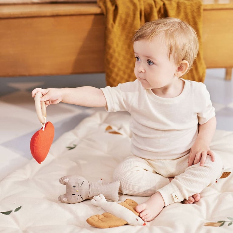 Dear April Herzrassel mit Beißring