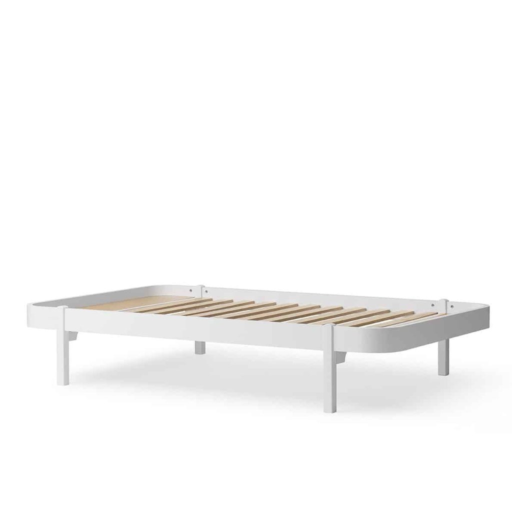 Oliver Furniture Wood Lounger 120 Bett in weiß