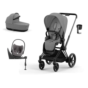 CYBEX e-Priam Kinderwagen-Bundle inkl. gratis Getränkehalter