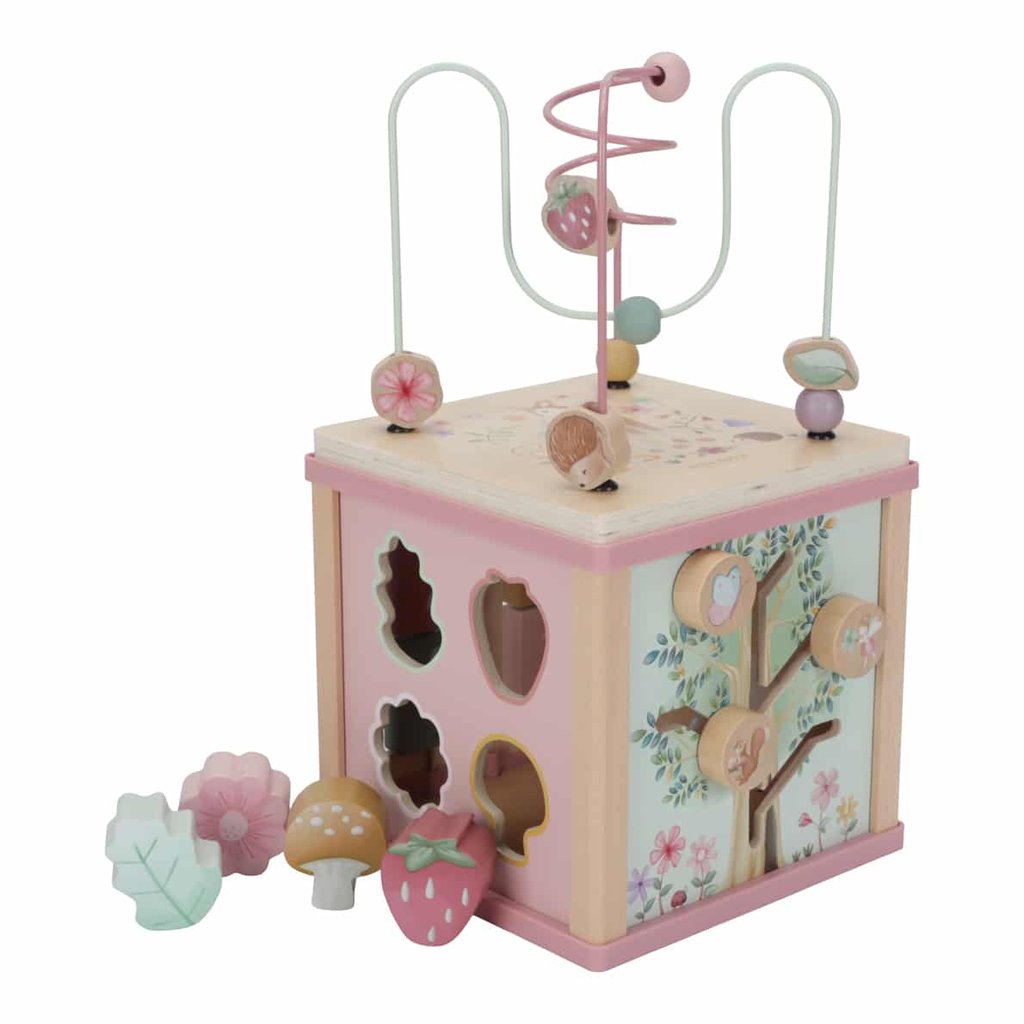 Little Dutch Holz-Aktivitäten-Würfel Fairy Garden