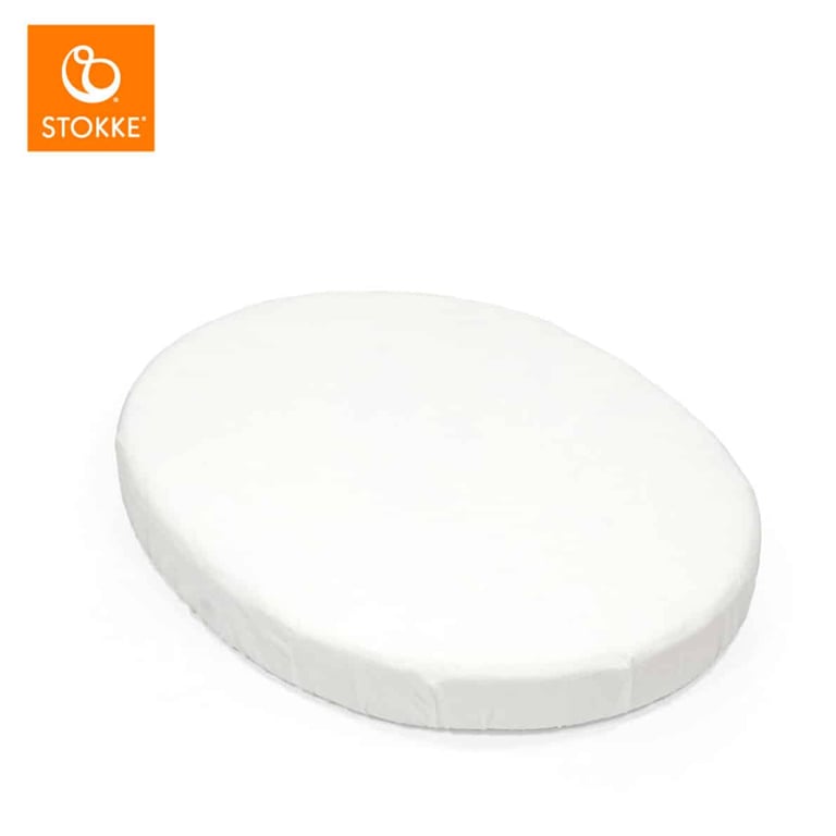 Stokke Sleepi Mini Spannbettlaken, weiß