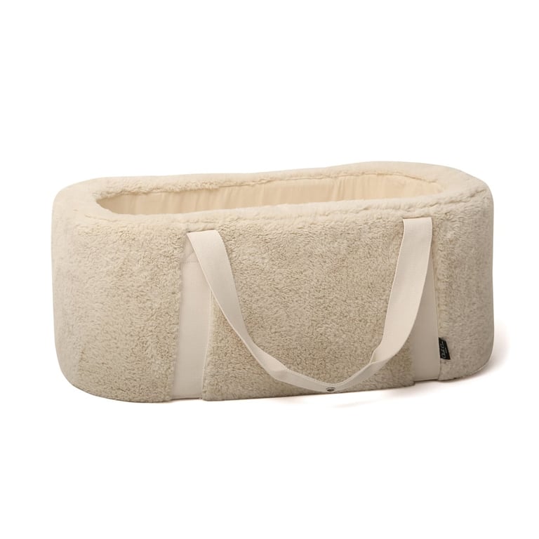 Charlie Crane Babykörbchen KUKO, fur milk