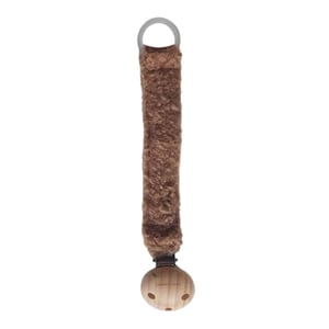Chewies & More Schnullerkette Chewie Animal Clip Teddy Beige
