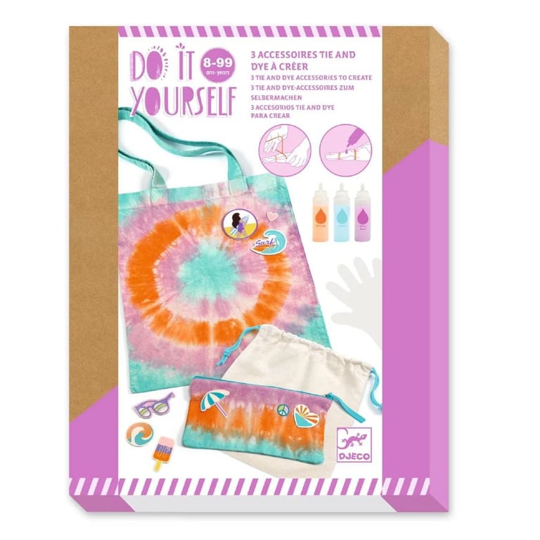 Djeco DIY Batik-Set Taschen