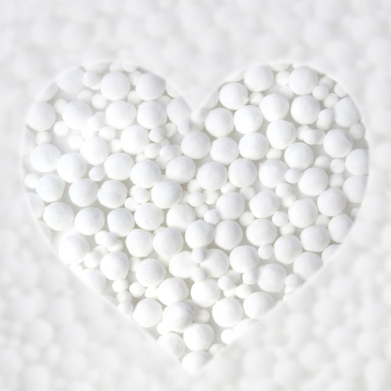 Lulubug PomPon Set 500 Stück weiß 3