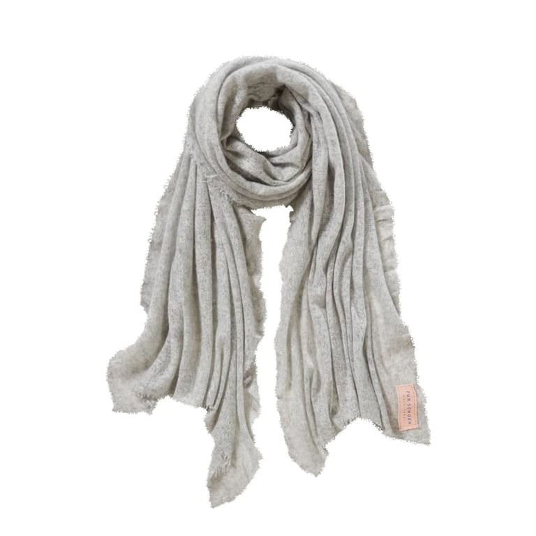 Purschoen Kaschmir Schal silber