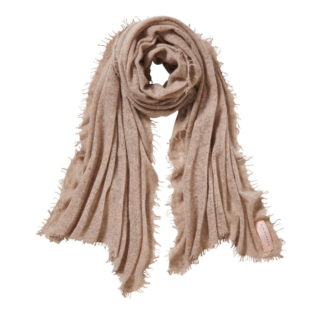 Purschoen Kaschmir Schal taupe