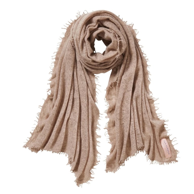 Purschoen Kaschmir Schal taupe