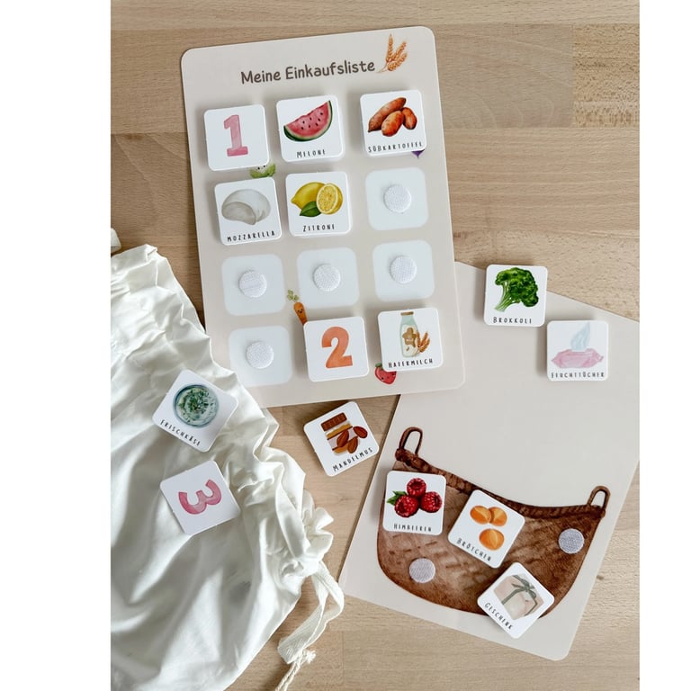 Routinchen Einkaufsliste Kinder inkl. Symbole 4