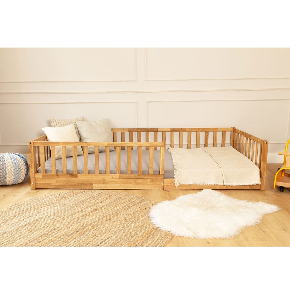 Avec Amour x Baby Kochs Bodenbett 90x200 cm 1