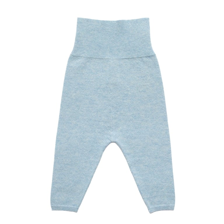 Papa Lobster Babyhose Bobby, hellblau mélange