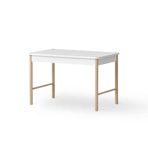 Oliver Furniture Camp Kleinkind Spieltisch, weiß/Eiche