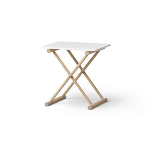 Oliver Furniture Camp Nachttisch, hoch, Eiche/Weiss