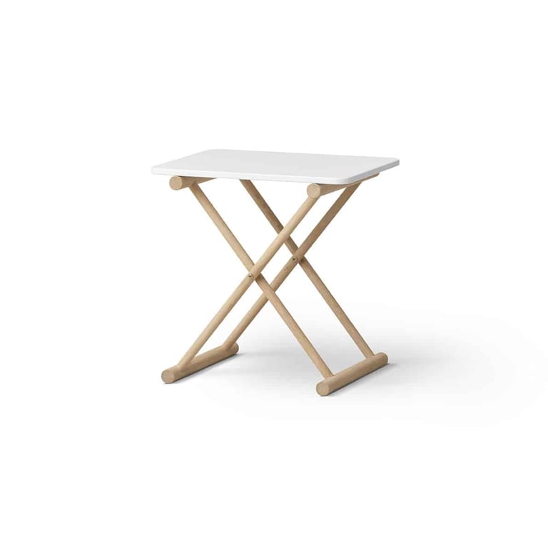 Oliver Furniture Camp Nachttisch, hoch, Eiche/Weiss