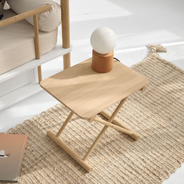 Oliver Furniture Camp Nachttisch niedrig, weiß geölte Eiche online kaufen